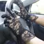 HNKMP Nữ Vintage Sheer Găng Tay Ren Ngắn Cô Dâu Găng Tay Cưới Cô Dâu Tiệc Trà Derby Chiều Dài Cổ Tay Găng Tay Hoa Cho Bữa Tối Phụ Kiện Trang Phục Lạ Mắt Găng Tay.