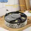<cosyh>Silent USB Rechargeable Fly Trap with 360 Degree Rotating Bait for Indoor Spaces