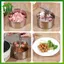 SWEET 6 / 12 Lỗ Hướng Dẫn Sử Dụng Máy Thịt Viên Đa Năng Thép Không Gỉ Máy Làm Thịt Nhà Bếp Khuôn Thịt Viên Thịt Bộ Làm n