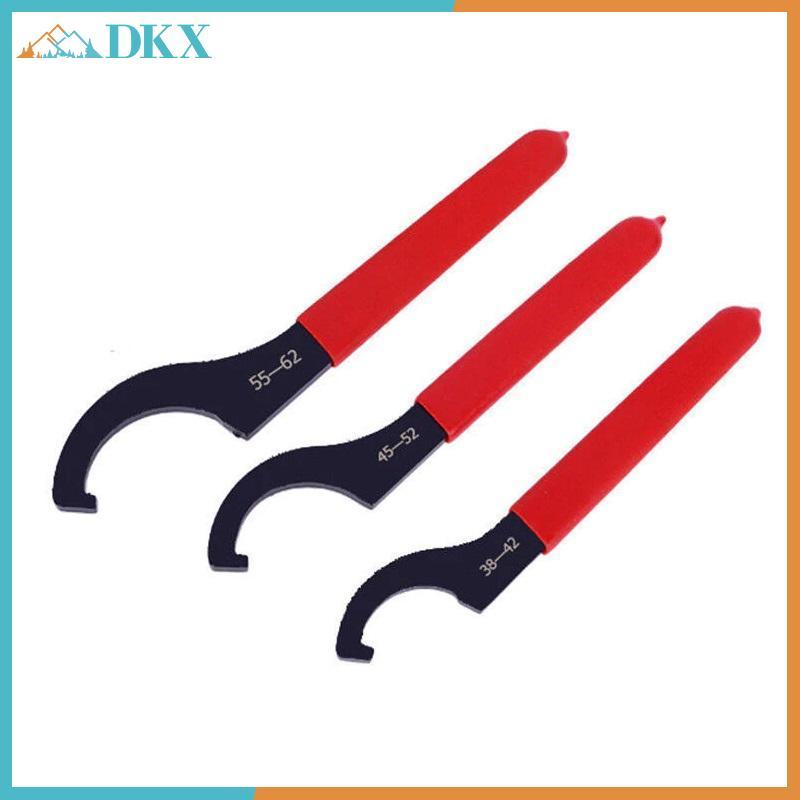 Cờ lê cờ lê móc DKX C cho 38mm 42mm 45mm 52mm 55mm 62mm Collet Chu Vòng Nutfort Grip để bảo trì công cụ xưởng.