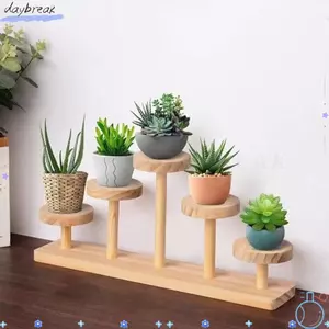 Giá trưng bày thực vật DAYBREAK, Giá trang sức bằng gỗ bước nhiều lớp, Đồ trang trí mỹ phẩm đa năng Giá trưng bày đồ trang trí