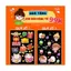 Decal BÁNH TRÁNG CUỘN trang trí quán nước, dán tường, tủ kiếng chống nước, đã cắt bế sẵn khổ A4