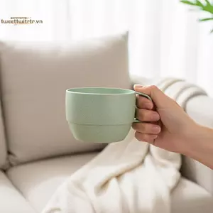 Cốc Cà Phê Nhựa TRTR 4 Chiếc Cắm Trại Cần Thiết Không Phá Vỡ Di Động Có Thể Tái Sử Dụng Cho Cuộc Phiêu Lưu Ngoài Trời VN