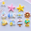 Set Charm Gắn Dép Hành Trình Đại Dương Sao Biển Kem Vàng Tàu Buồm Bãi Biển Nhiệt Đới Resin Cute 🌞⭐⛵🌴