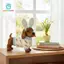 SiaBiced Dachshund Tượng Thỏ Theo Chủ Đề Ngày Lễ Chó Trong Thỏ Trang Phục Tượng Thiết Kế Dễ Thương Lễ Phục Sinh Dachshund Tượng Cho Để Bàn, Đồ Trang Trí