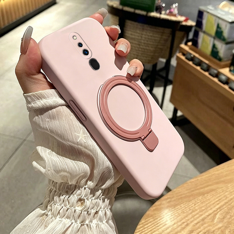 Ốp Lưng PBZZ Cho OPPO F11 Pro F11 Vỏ Điện Thoại Lo Âu Vỏ Mềm Silicon Chống Sốc Thiết Kế Mới Thẩm Mỹ Có Giá Đỡ Màu Hồng Cho Bé Gái YTFXZJ1