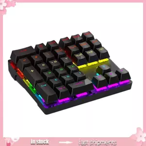 YOI Hot Swappable 33Key Cơ Số Pad Với RGBs Chế Độ Chiếu Sáng Có Dây USB Kết Nối Công Thái Học Cho Effici
