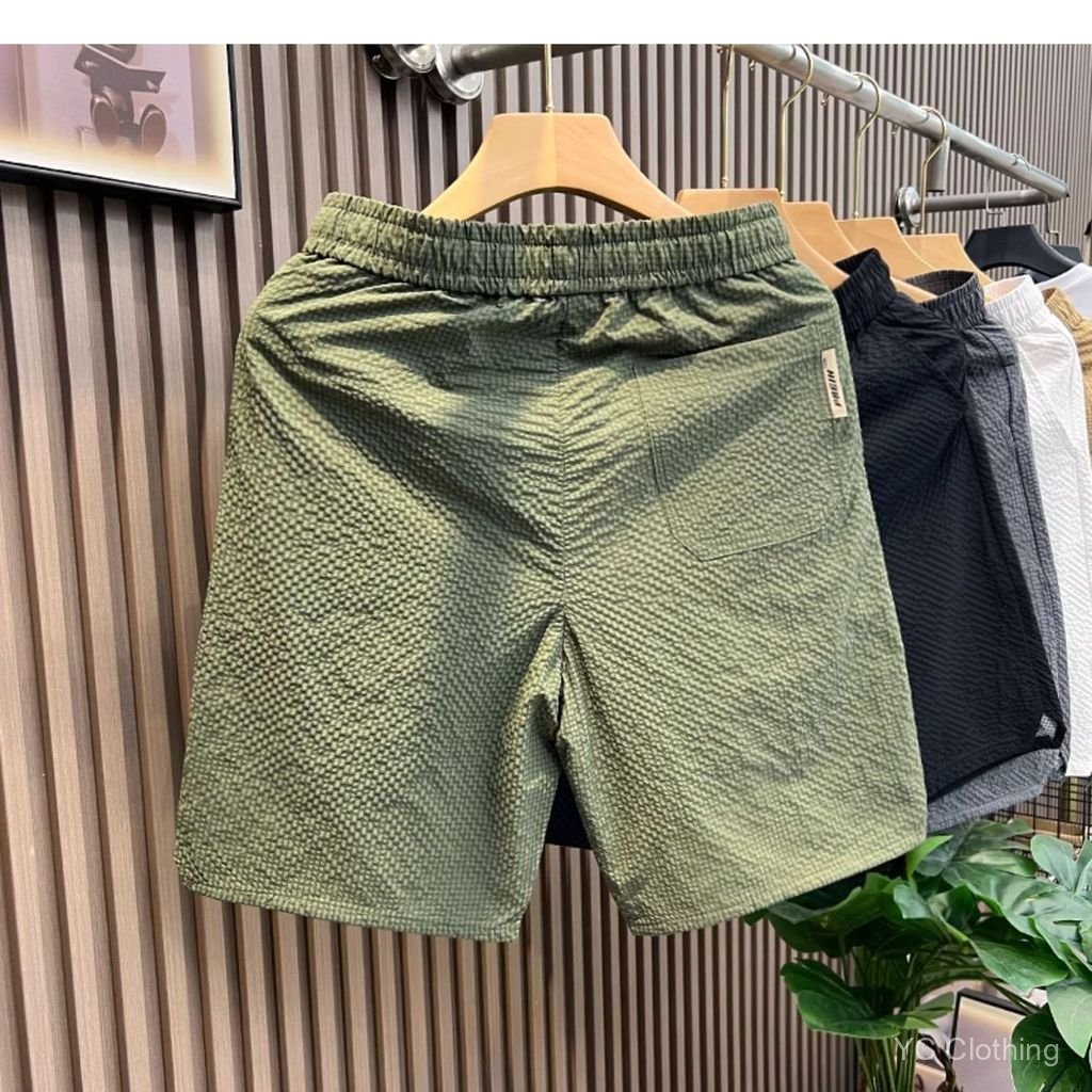 Mùa Hè 2026 Nam Unisex Đa Năng Họa Tiết Thường Ngày Quần Short Cặp Đôi Xu Hướng Thời Trang Quần Short Đi Biển Rời C4XQ