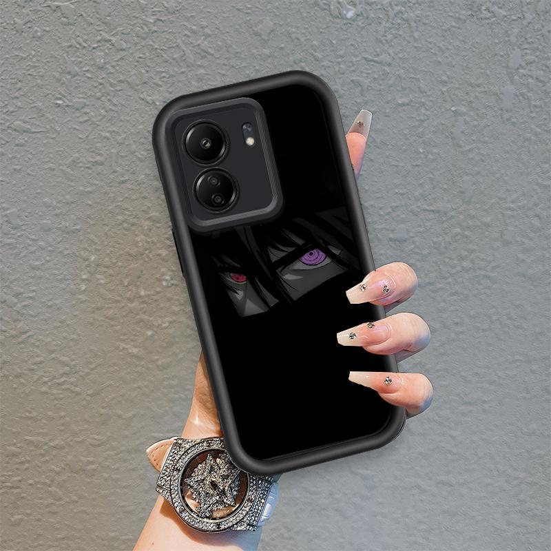 Áp dụng cho OPPO A5X A6 A6X 4G 5G Ốp điện thoại mềm đáng yêu bằng silicon TPU Naruto Sasuke Itachi Angel Eye Ốp lưng chống sốc