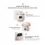 Nồi Nấu Chậm Bear SUBE001 Dung Tích 0.8L Nấu Cháo Ăn Dặm, Chưng Yến, Hầm Canh, Nấu Chè, Nấu Súp
