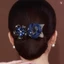 Hợp Kim Kẽm Hoa Bun Maker Hair Twister Dụng Cụ Cho Tiệc Cưới