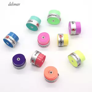DELMER Tennis Chống Trơn Trượt Mồ Hôi, Hấp Thụ Mồ Hôi Chống Sốc Cầu Lông Overgrips Band, Chống Trơn Trượt 0.6mm Chống Trượt Tennis Overgrips Cần Câu Cá