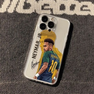 Ốp lưng Neymar trong suốt, bảo vệ toàn diện chất lượng cao Bảo Vệ Camera Cấp iPhone 17/16/15/14/13/12/11/X Max