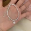 Ngôi Sao Mèo Vỡ Bạc Vòng Tay Nữ Ánh Sáng Sang Trọng Niche Trang Sức Tinh Tế Giá Trị Cao Sinh Viên Sinh Nhật Quà Tặng Trang Sức
