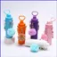 SQ3 Dễ Thương Sang Trọng Thép Không Gỉ Chai Nước Đính Hạt Dây Đeo Di Động Cách Nhiệt Cốc Du Lịch Thời Trang QS3