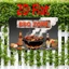 CIFbuy Mảng BBQ phẳng bằng sắt hun khói, Trang trí tường lấp lánh cho bữa tiệc lễ hội sân vườn