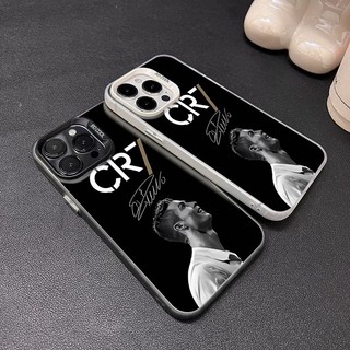 Ốp lưng CR7 Ronaldo, chống sốc phong cách bóng đá thể thao Bảo Vệ Camera Cấp iPhone 17/16/15/14/13/12/11/X/XS Ma