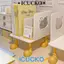 Giá sách ICUCKO, Thiết kế chia ngăn Kệ sách để bàn nhiều lớp, Học sinh tổ chức sách gấu rỗng