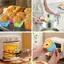 8 Bộ chia hộp cơm trưa bằng silicon cho trẻ em Bộ chia thức ăn cho hộp Bento Silicone Cupcake Liners Khuôn dụng cụ làm bánh VN
