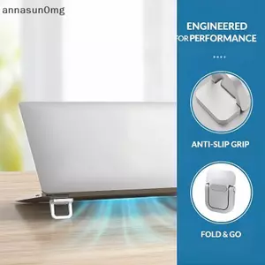 AA Di Động Laptop Đứng Có Thể Gập Lại Mini Giá Đỡ Vô Hình Notebook Braet Nhẹ Tiện Dụng Cho Trường Học Văn Phòng Làm Việc Từ Nhà VN