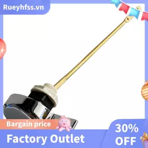 Phụ kiện bồn cầu thời trang cũ Phụ kiện bồn cầu phía trước Tay cầm thoát nước bồn cầu mở rộng Thanh cờ lê Nút công tắc