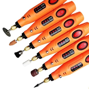 Máy Xay Điện Máy Xay Cầm Tay Nhỏ Đánh Bóng Điện Khắc Bút Dụng Cụ Gỗ Gia Đình Mini Máy Khoan Điện BQ8R