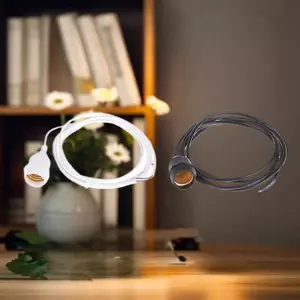 Giá đỡ đèn E27 chống nước ngoài trời 20 / 30 / 50 / 100 / 200CM có dây nguồn Soet Đầu nối dây vít trang trại công nghiệp mới