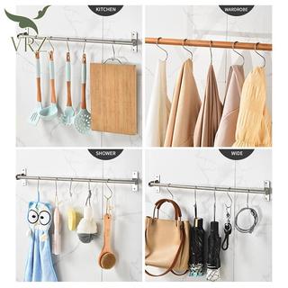 VRZ Thép Không Gỉ Hình Chữ S Móc Treo Đa Năng Cho Quần Áo Túi Khăn Nhà Bếp Phòng Tắm Lưu Trữ Ra Giá Đỡ HOT