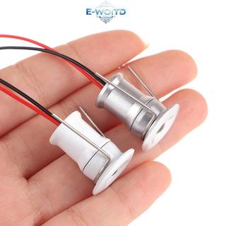 Đèn LED Mini E-WOITD 12V Có thể điều chỉnh độ sáng 15mm Đèn trần âm trần trưng bày Đèn chiếu sáng điểm nhỏ E-WOITD