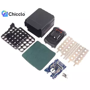 30 Cell 18650 Vỏ PCB Bảo Vệ Sạc Bảng Mạch Hộp Cho Mak Li-ion Vỏ Pin Đẹp