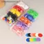 MỚI 100 Chiếc 25MM Montessori Học Tập Giáo Dục Toán Đồ Chơi Nhựa Poker Chip Bingo Chip Đánh Dấu Token Câu Lạc Bộ Gia Đình Đảng Đếm Đồ Chơi SKY