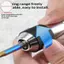 Bộ nồi vòi Houdou 1 cái, nồi chảo vuông M2-M6 / M8-M12, có thể gập lại với máy khoan điện, Giao diện ổ đĩa vuông 3 / 8 inch VN