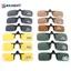 AN.MART Clip-on Polarized Day Night Vision Flip-up Lens Kính lái xe Kính râm VN