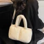 Túi đựng quần áo Cotton di động thông thường Túi đeo vai đơn giản thời trang Công nhân văn phòng Túi đeo vai đi lại Túi xách nữ