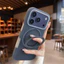 Ốp điện thoại giá đỡ thạch màu cho iPhone 17 Pro Max 15 16 pro max Bảo vệ ống kính chống rơi Vỏ cứng bảo vệ điện thoại