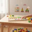 Trò chơi Tangram bằng gỗ đa chức năng Trò chơi Tangram thực hành Nhận thức không gian cho trẻ mới biết đi, trẻ sơ sinh, mẫu giáo