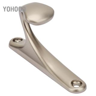 Yohooo Yohooo Móc Áo Móc Khăn Móc Treo Cửa Tường Phòng Tắm Nhà Vệ Sinh Kim Loại Đơn Để Treo Quần Áo Mũ (Champagne)