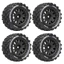 4 77mm 12mm Bánh Xe MX1.85 inch Lốp Cho ARRMA 1 / 18 Typhon GROM GRANITE Redcat Losi Đội Kyosho HPS HPI Mjx RC Xe Nâng Cấp Phần