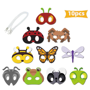 Cosplay Mẫu Giáo Trẻ Em Tiệc Sinh Nhật Trò Chơi Trang Phục Mặt nạ Ong Kiến 10 Mặt nạ Côn Trùng26060313