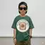 Áo thun bé trai cute Hình hoạt hình Thấm hút mồ hôi Mềm mịn Cho bé 2-12 tuổi Size 90-150