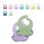 Đồ dùng cho trẻ mẫu giáo Cổ có thể điều chỉnh Thực phẩm Silicone lộn xộn Thực phẩm Yếm ăn chống thấm nước cho trẻ sơ sinh Yếm ăn cho trẻ sơ sinh Ghế cao Sử dụng HFOR