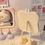 Mới Dễ Thương Chân Lớn Hoạt Hình Để Bàn Trang Điểm Gương Có Mắt Wink Nhiều Màu Kawaii Đứng Gương Mỹ Phẩm