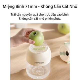 [Bảo hành 1 năm] Máy xay sinh tố VINZEO sử dụng công nghệ của Đức, sức chứa 1100ml-26 miếng Màn hình LED có thể nghiền bằng lưỡi siêu công suất