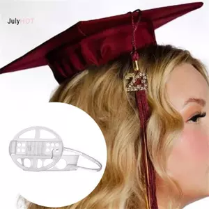 JULYHOT Mũ Tốt Nghiệp Bảo Vệ Mùa Tốt Nghiệp Phụ Kiện Cho Bất Kỳ Kiểu Tóc An Toàn Bền Nắp Giá Đỡ Massivedeals