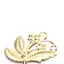 ECK 50 Chiếc Vintage Kim Loại Lá Filigree Hoa Lát Quyến Rũ DIY Thủ Công Trang Sức Làm HOT