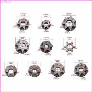VIC Gear Bánh Xích Ổ Thay Thế Bánh Xích Bánh Răng Asterisk 3 6 7 Răng Cưa Xích Điện