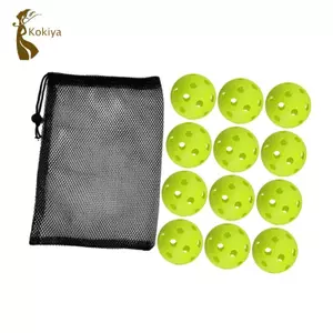 12 quả cầu chì ngoài trời 26 lỗ di động có túi đựng đồ thi đấu