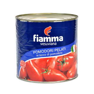 Cà Chua Bóc Vỏ Nguyên Trái Fiamma 400g - FED [Nhập Khẩu Ý]