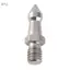 apill Acouto Gai Thép không gỉ Nam Vít 3/8 Adapter Chân Mũi Nhọn Thay Thế cho Tr Monopod Phụ Kiện Máy Ảnh Bạc