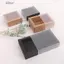 Hộp Giấy Kraft DELMER Kẹo 5 Chiếc Bánh Quy Cưới Hộp Trong Suốt